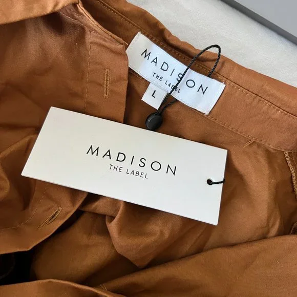 Mini Ruched Shirt Dress - Picture 4 of 5